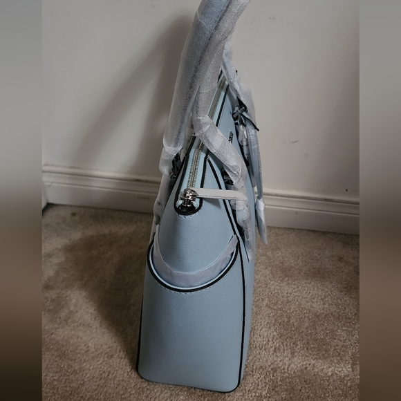 Michael Kors Charlotte TZ Tote Vista Blue Large - Picture 6 of 16